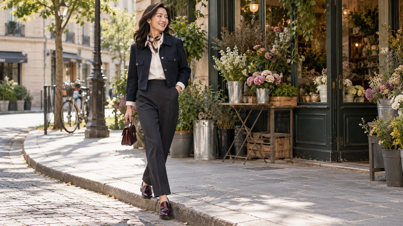 Gamine Style Essence: Playful Contrast in Everyday Clothes